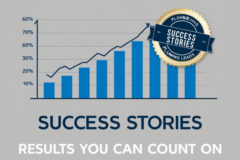 Graph showing increasing success stories with a gold seal labeled "Success."