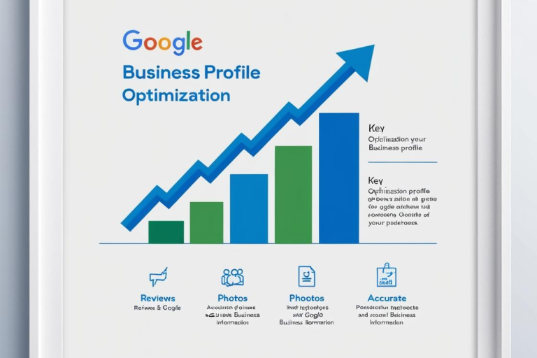 Chart depicting growth in Google Business Profile optimization strategies.